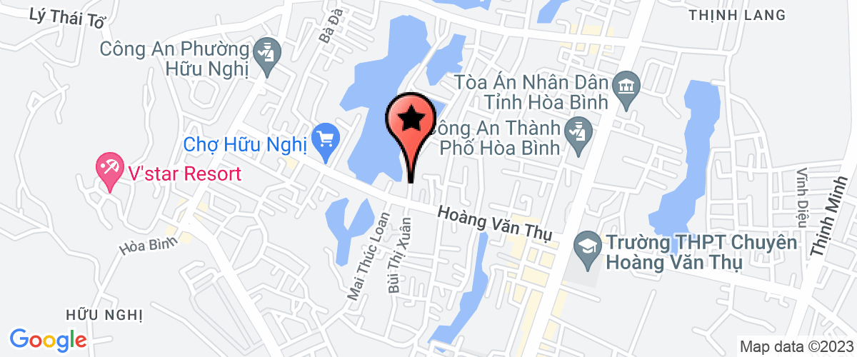 Map go to co phan xay dung Song Da Ngoc Sung Company