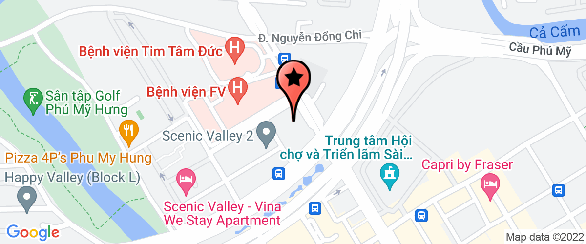 Map go to Me Kong Sai Gon Investment Corporation