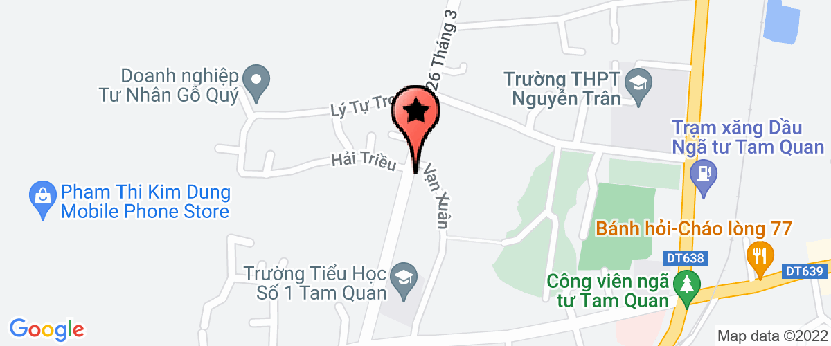 Bản đồ đến Công Ty TNHH Ta Xi Phước Phát