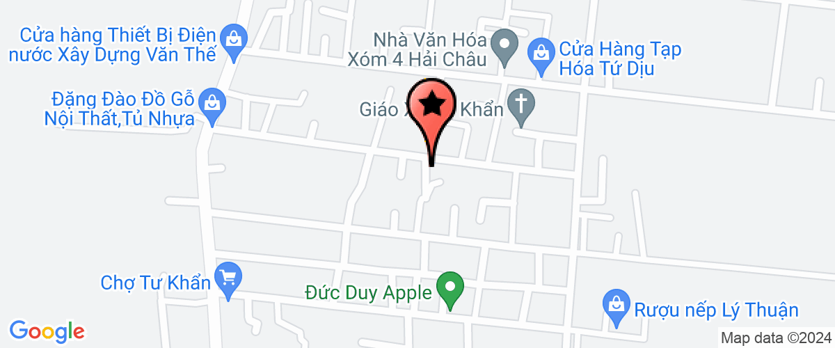 Map go to co phan Nam Dinh xanh Company