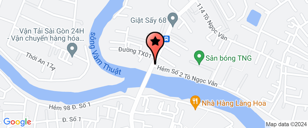 Map go to Hot  Kim Ngan Coffee Hair Company Limited