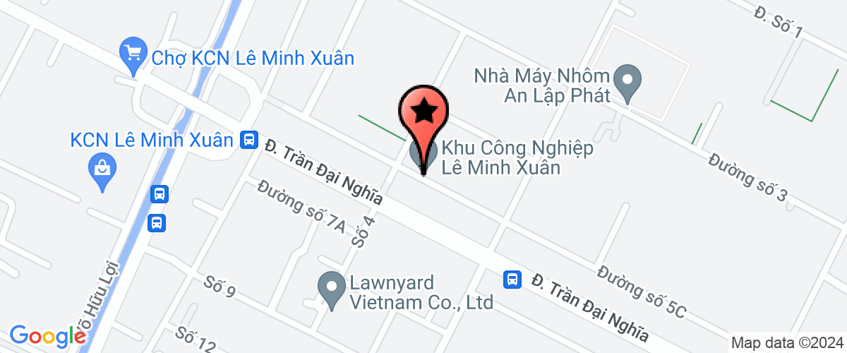 Map go to Thai Binh Duong Textile Dyeing Production Service Trading Company Limited