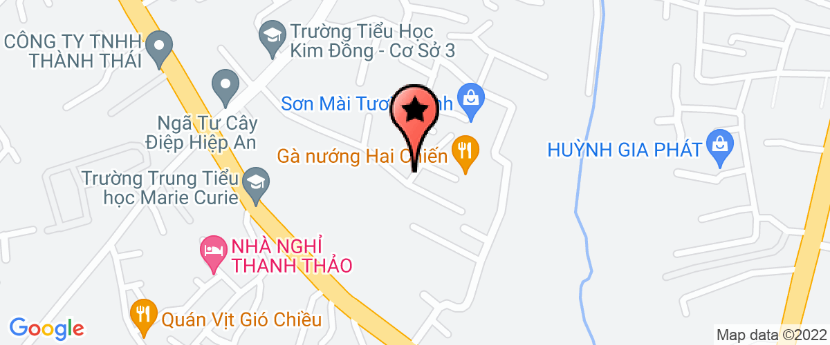 Map go to An My Hotel Company Limited