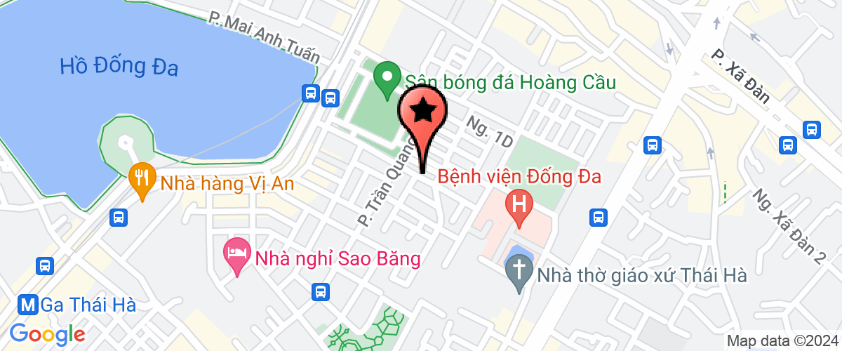 Map go to Vinh Thang Production and Media Joint Stock Company