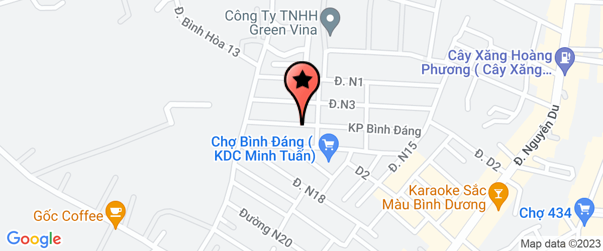 Map go to Lam Ngoc Event Service Advertising Company Limited