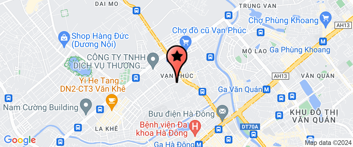 Bản đồ đến Công Ty TNHH Đầu Tư Và Dịch Vụ  Đô Thị Phú Thành