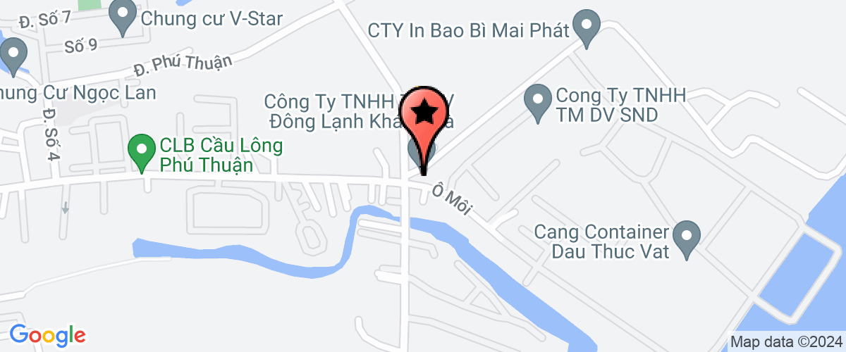 Map go to Me Kong Navigation Technical And Repair Mechanical Company Limited