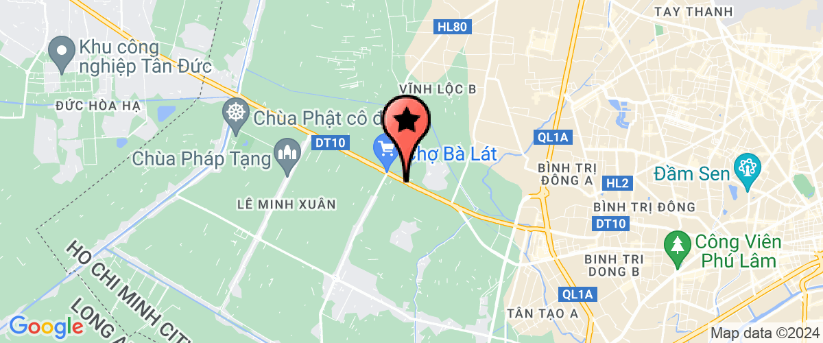 Map go to Hung Phuoc Han Environmental Service Trading Construction Company Limited