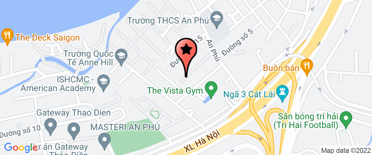 Map go to Khang Thinh Security Service Company Limited