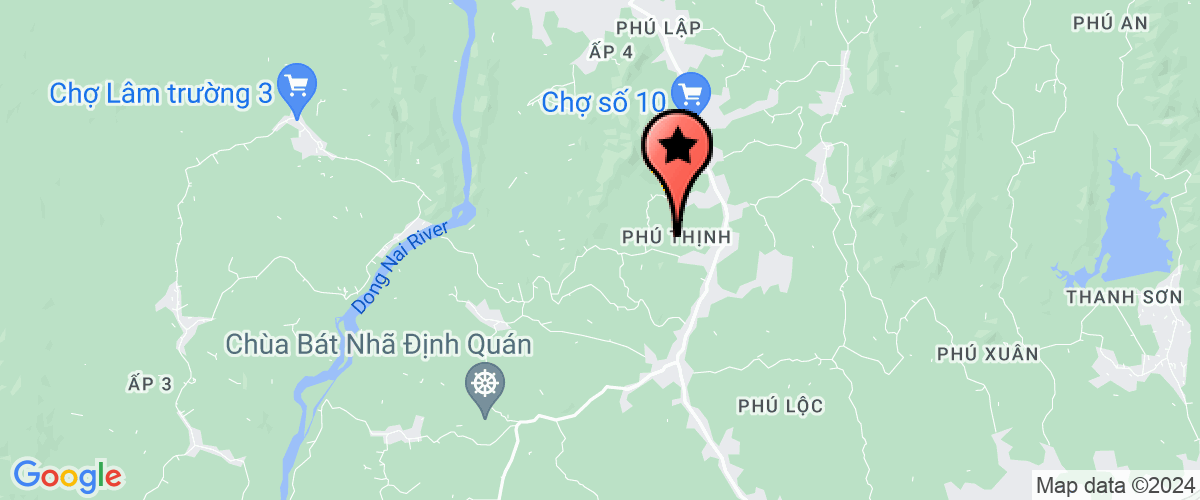 Map go to Truong Phu Thinh Nursery