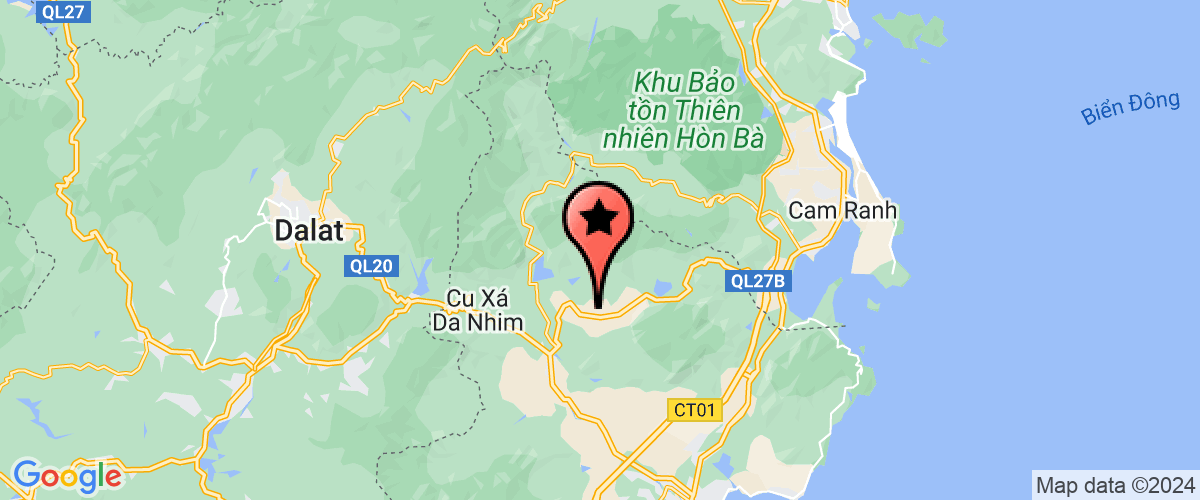 Map go to Mien Nui Phuoc Binh Development Services And Trading Construction Private Enterprise