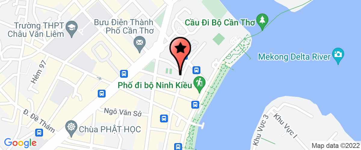 Map go to So Khoa hoc va Cong nghe TP Can Tho