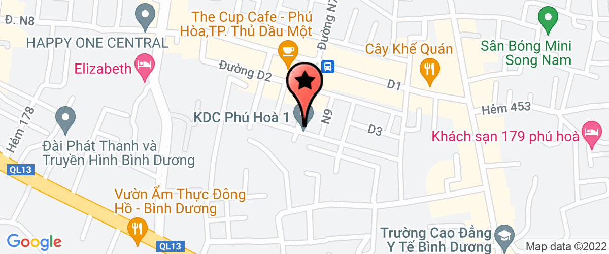 Map go to Kien Binh Security Service Company Limited