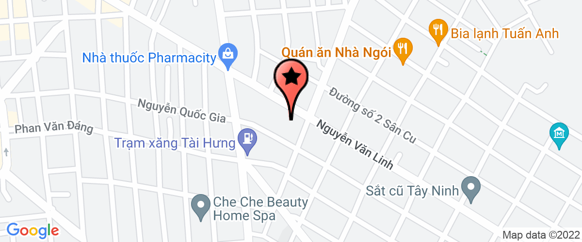 Map go to Tu Nghia Tay Ninh Company Limited
