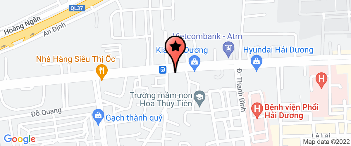 Map go to Bao An Viet Finance Company Limited