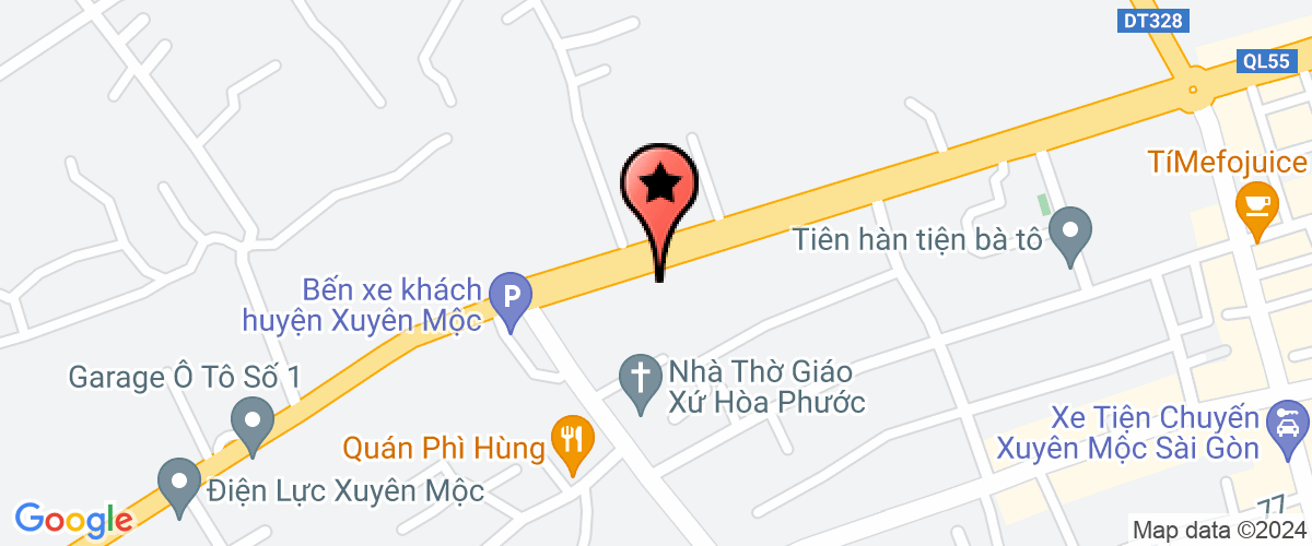 Map go to Phu Gia. Company Limited