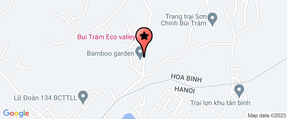 Map go to Khu Nghi Duong  Lac Viet International Development Joint Stock Company