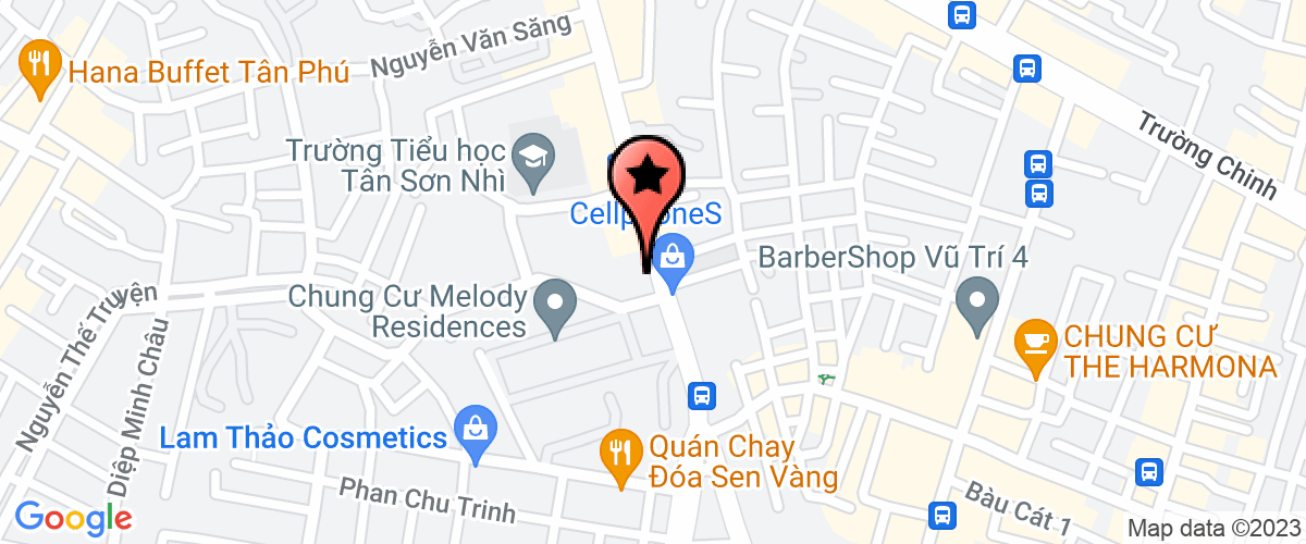 Map go to Representative office of  Tran Anh Long An Real-Estate Joint Stock Company
