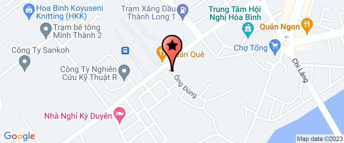 Map go to Than Hoa Binh Business Company Limited