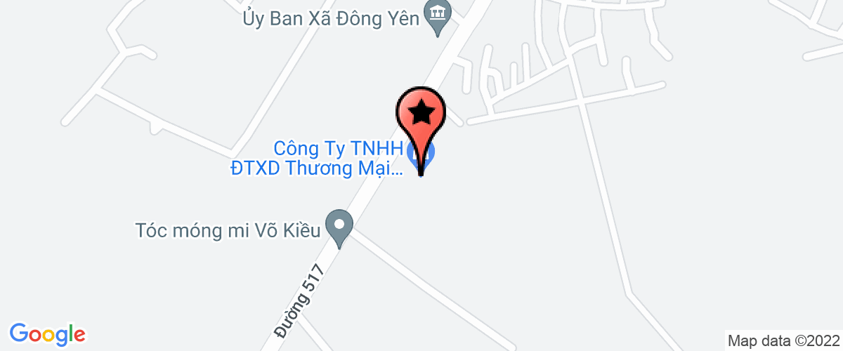Map go to Th Hoang Gia Construction Company Limited