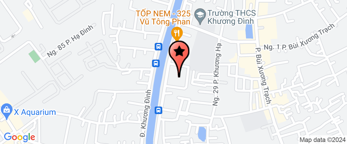 Map go to Videc - Truong Thanh Investment Joint Stock Company
