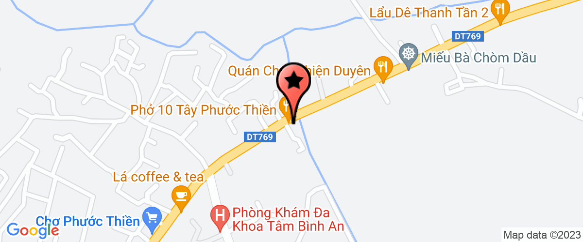 Map go to Kim Phu An Company Limited