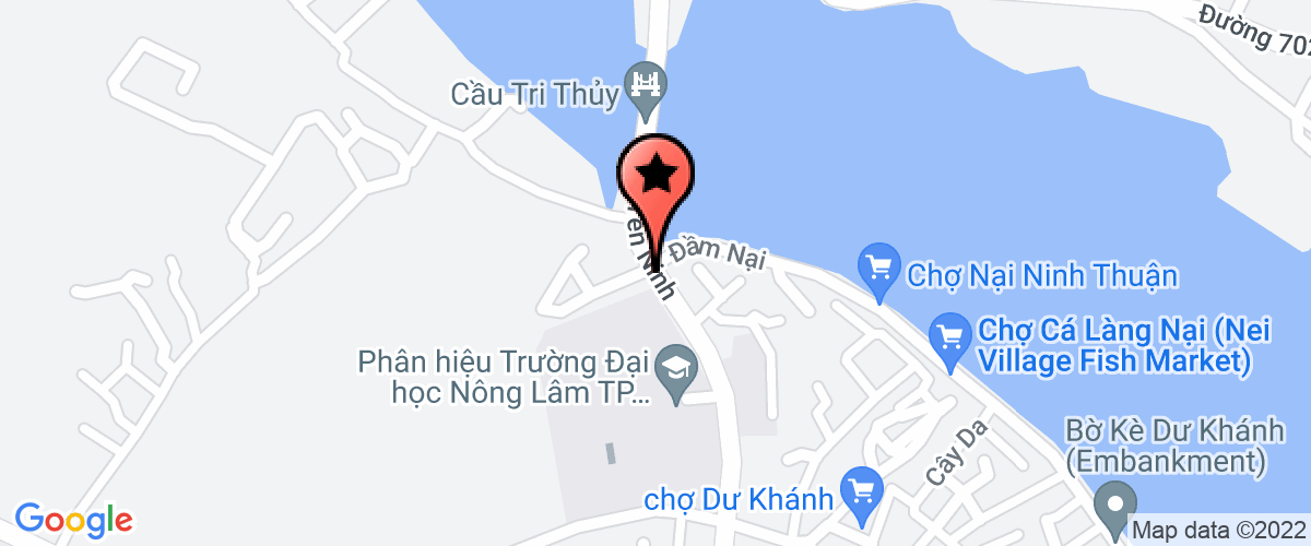 Map go to Dam Nai Construction and Trading Company Limited