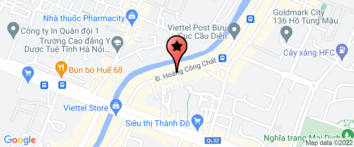 Bản đồ đến Công Ty TNHH Vivatech
