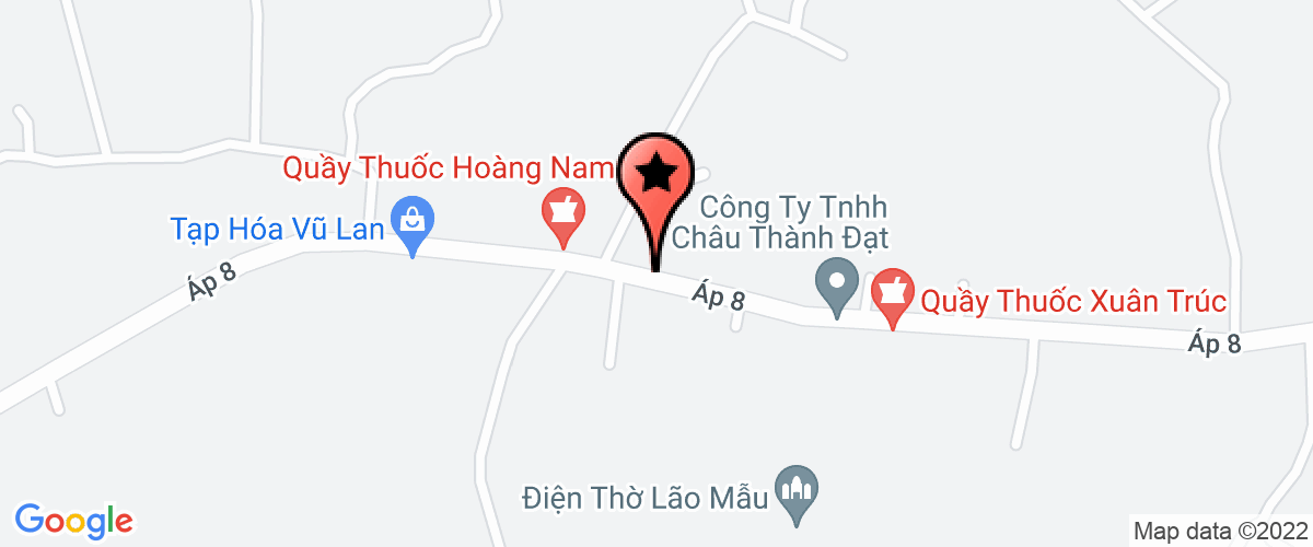 Map go to Le Thien Nguyen Huy Company Limited