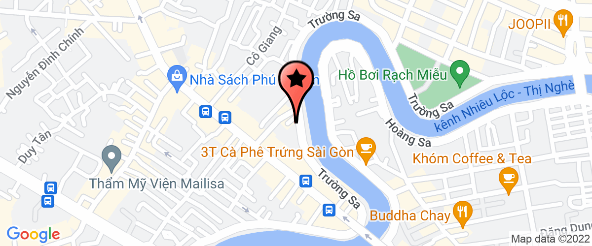 Map go to Nam Sai Gon Coffee Company Limited