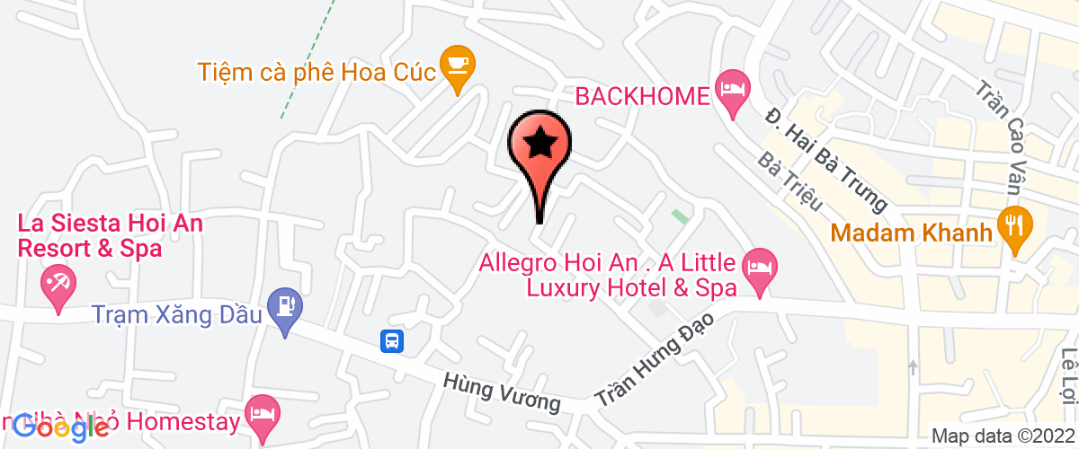 Map go to Homestay Viet Coconut Company Limited