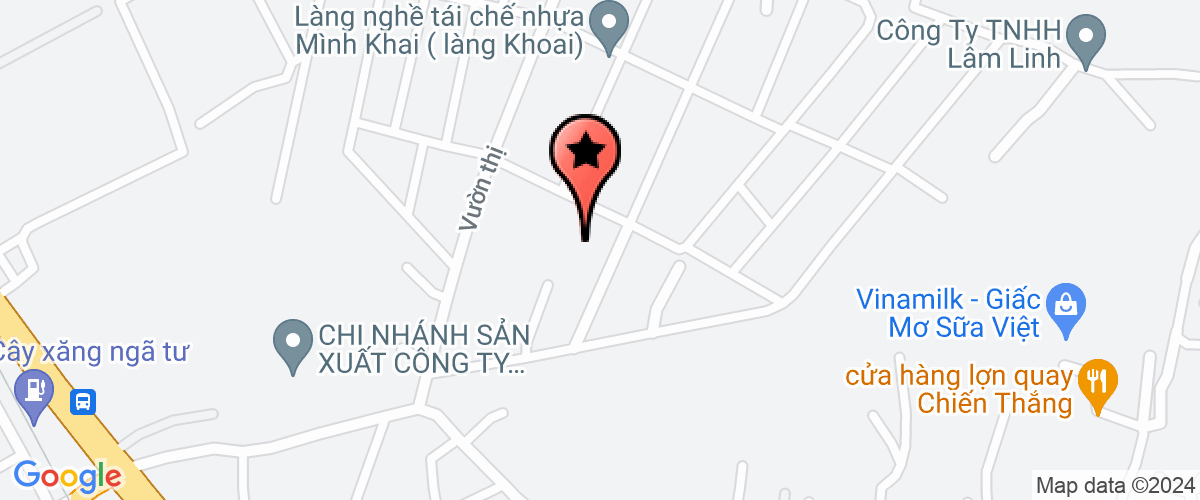 Map go to Okane Viet Nam Company Limited
