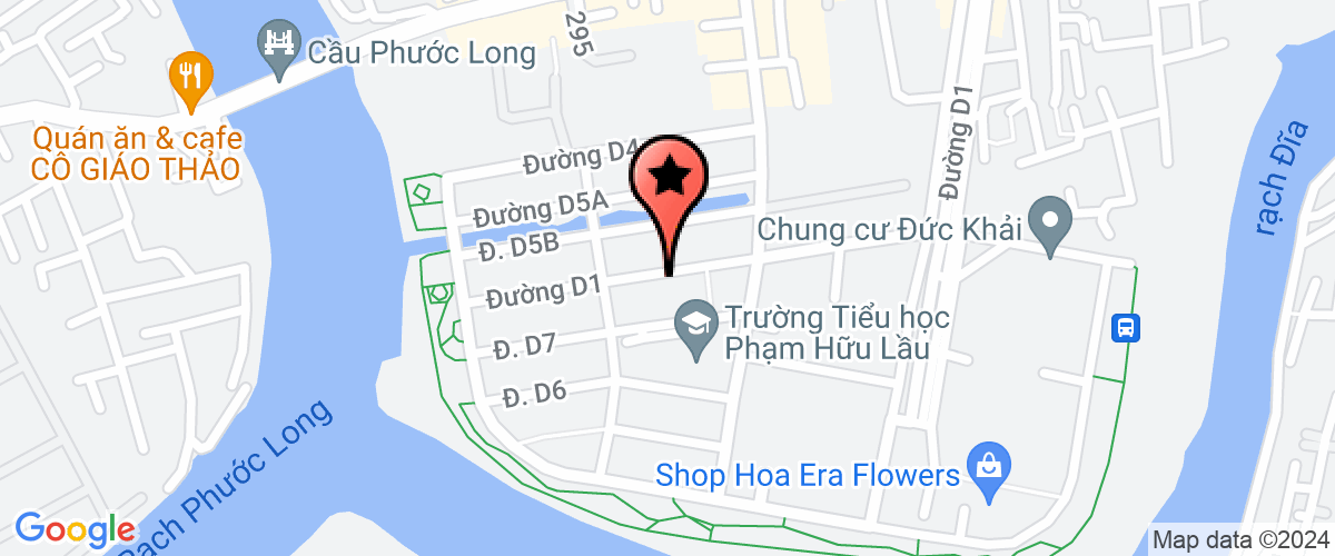 Map go to Hue Sinh Loc Company Limited