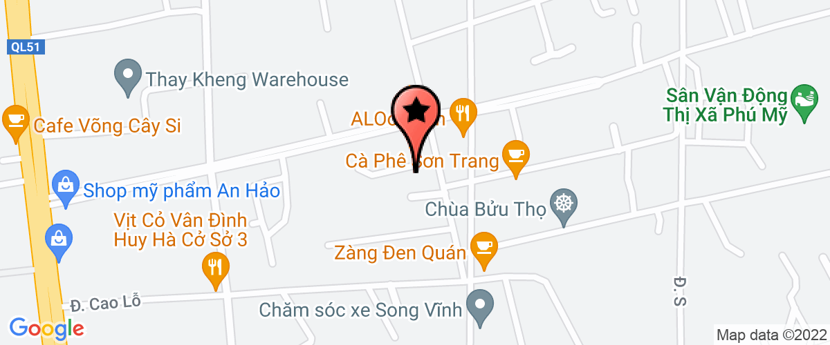 Map go to Xanh Vn Material Company Limited