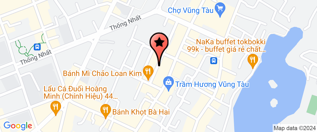 Bản đồ đến Công Ty TNHH Công Nghệ Mạng Vũng Tàu