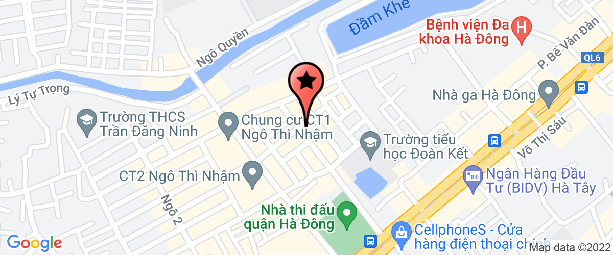 Bản đồ đến Công Ty TNHH Đầu Tư Xuất Nhập Khẩu Khánh Anh