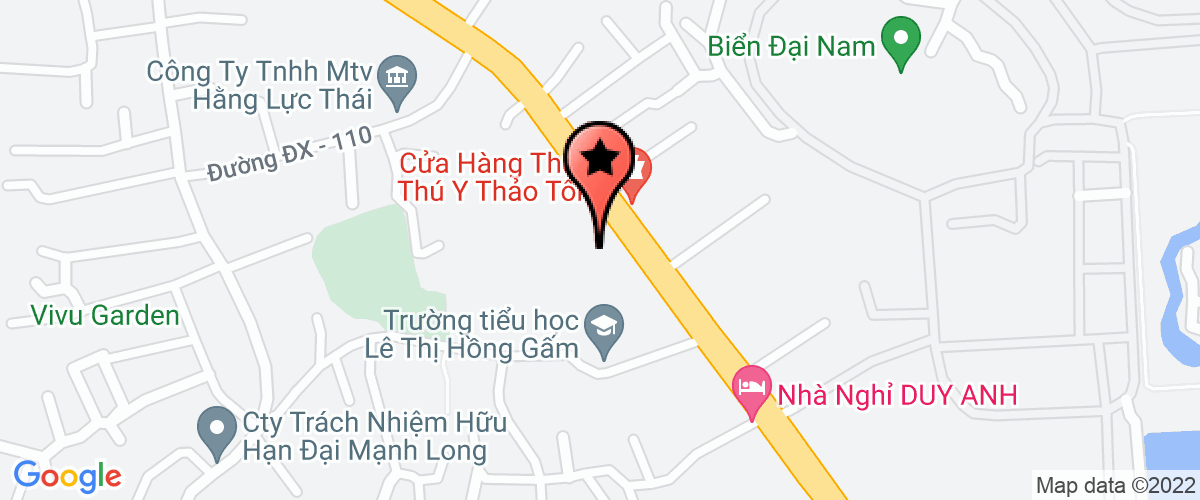 Map go to Cong Thanh Service Consultant Company Limited