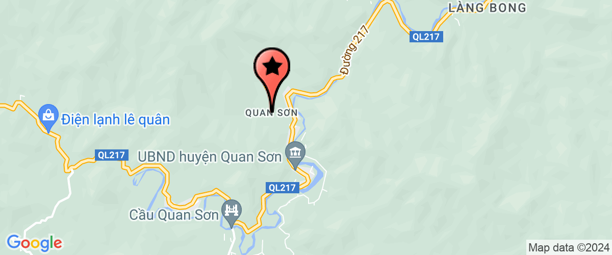 Map go to Thi hanh an dan su Quan Son District