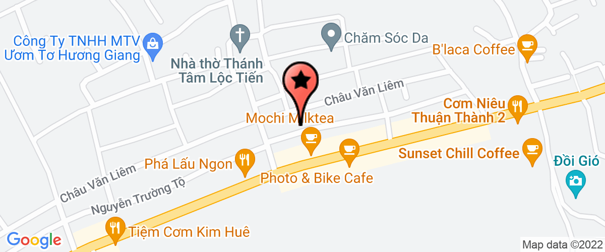 Map go to Tien An Apparel Company Limited