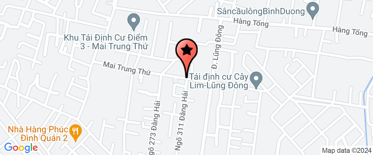 Map go to Truong Phu Import Export Investment Company Limited