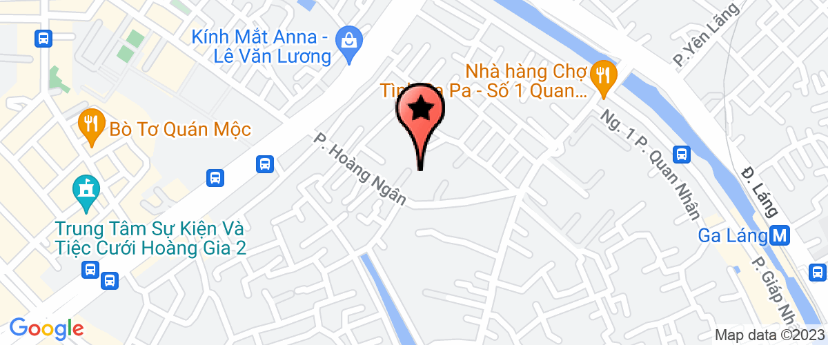 Map go to Thang Long Horeca Equipment Bussiness Company Limited