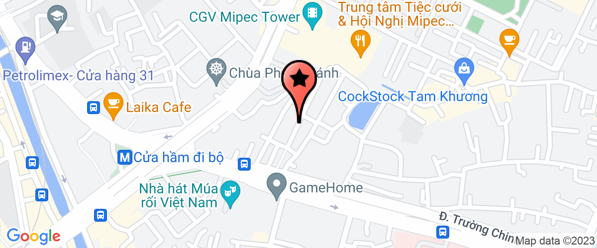 Map go to D&l Viet Nam Trading Investment Joint Stock Company