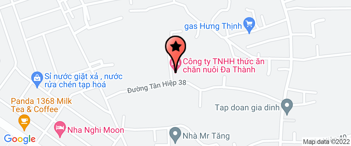 Bản đồ đến Công Ty TNHH Một Thành Viên Sơn Hoa Thiên