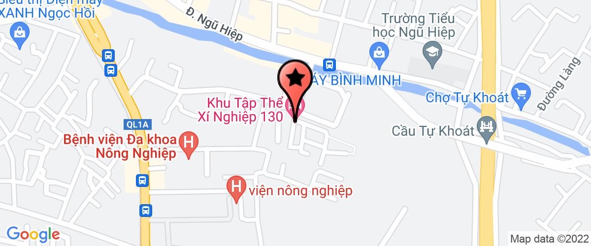 Map go to Kim Thanh Production And Trading Company Limited