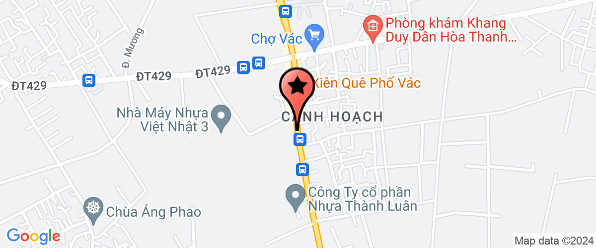 Map go to hang Thanh Chiem Door