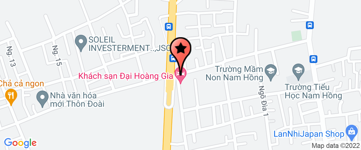 Map go to Hung Anh Dai Phat Joint Stock Company
