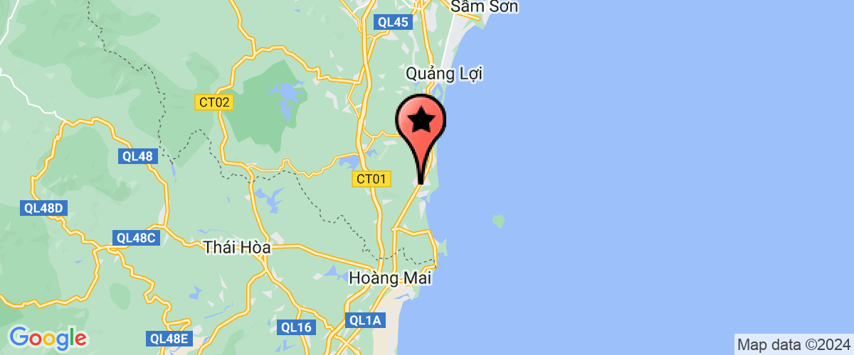 Map go to van tai Minh Hai Company Limited