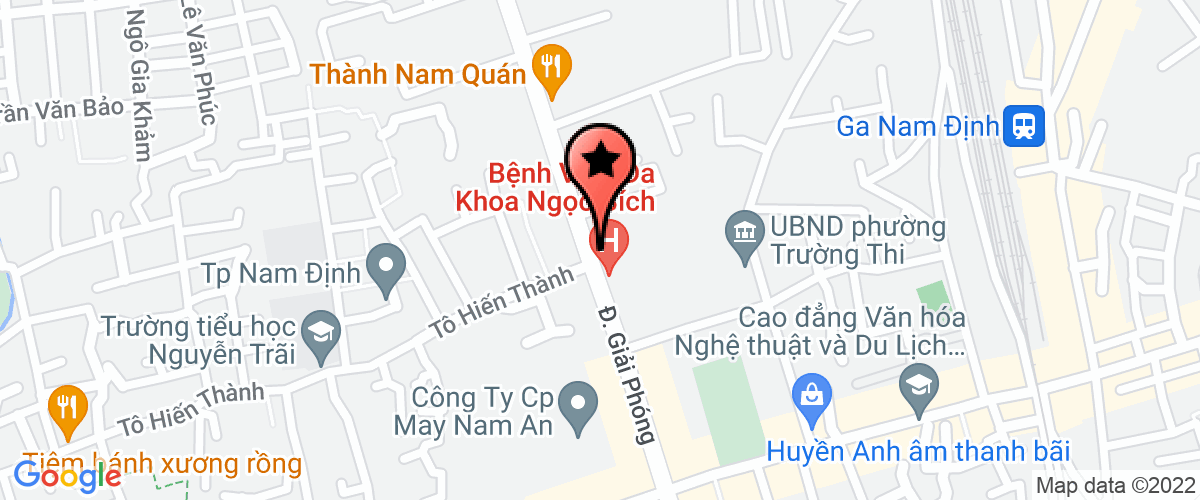 Map go to VietNam Medical Joint Stock Company
