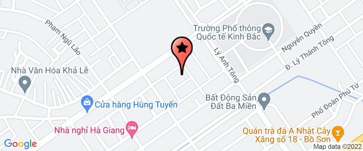 Map go to Medlatec Bac Ninh Company Limited
