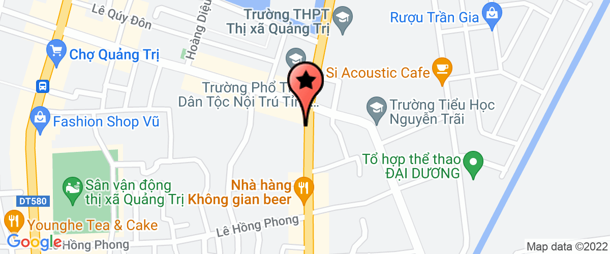 Map go to Huong nghiep day nghe TXQT General Technical Center